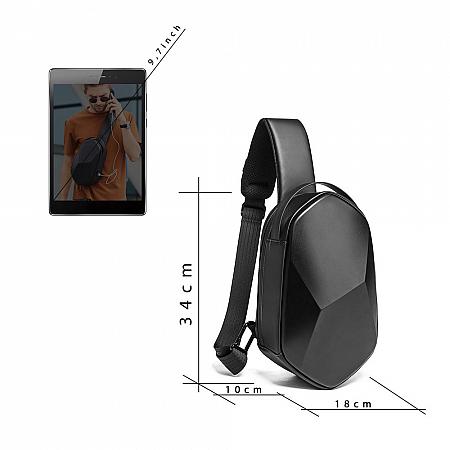 Arrivly Shoulder bag men sling bag for women crossbody chest bag V