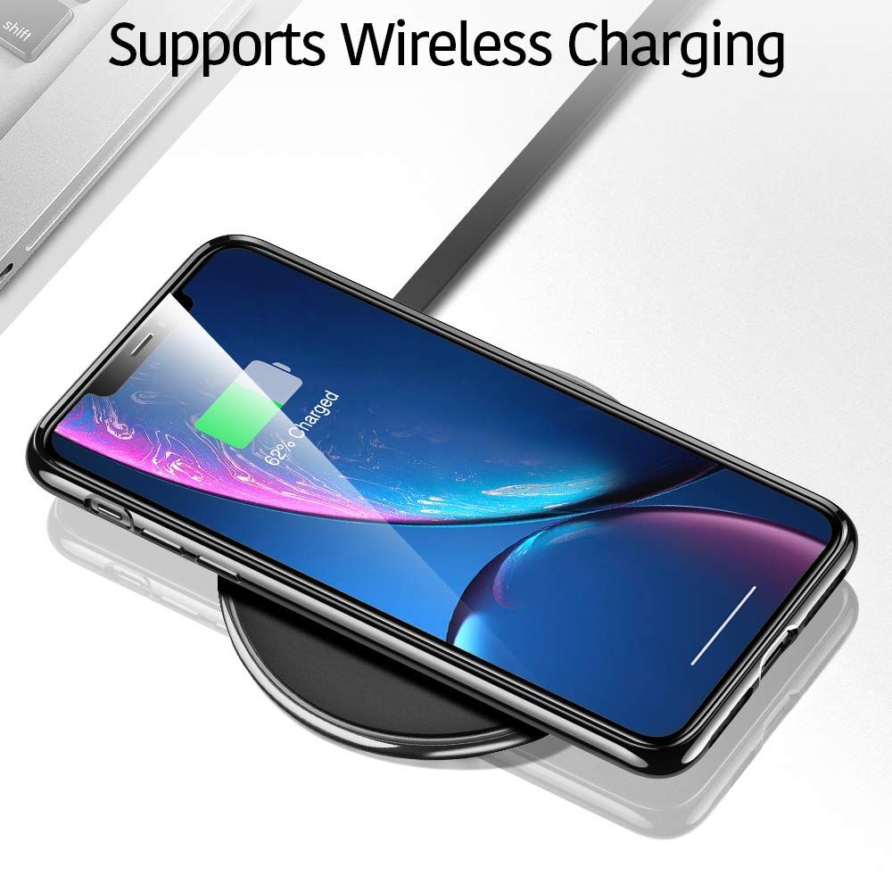TesRank Cover Per IPhone 13 Mini - Custodia Morbida In Silicone TPU Antiscivolo E Antiurto Con Angoli Imbottiti - Garanzia A Vita - Nero