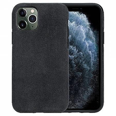 CELLY Cover Earth Custodia Per IPhone 11 Pro Max, Colore Nero Eco, Morbida E Resistente