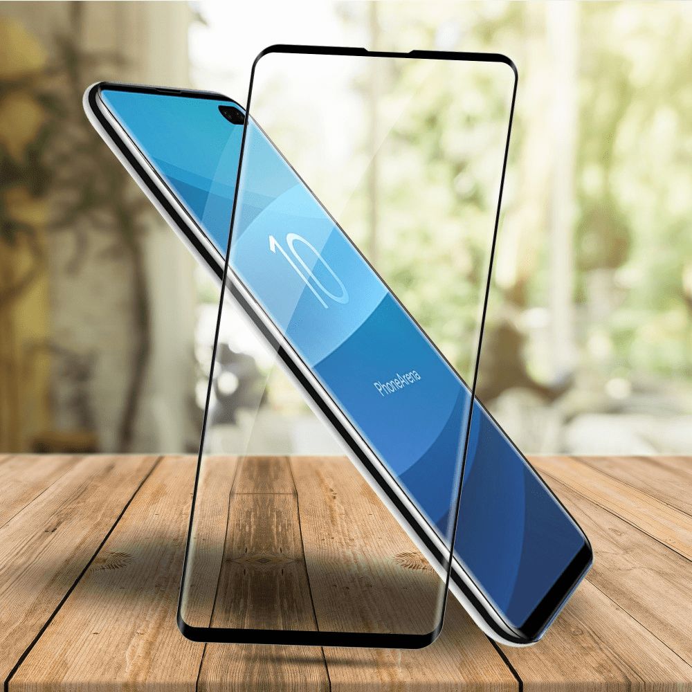 Woods Enhance Bend Samsung S10 Plus Tempered Glass Screen Protectors for Sale