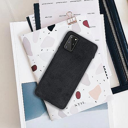 trendy eco alcantara material skin-friendly Galaxy Note 20 case mobile phone accessory good quality